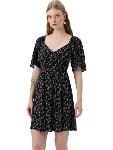 VESTIDO MINI BLANCO/NEGRO HOLLY LAND - Imagen 2