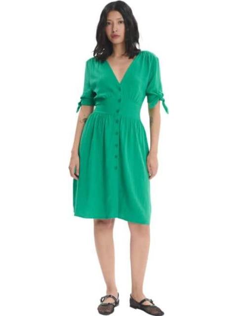 VESTIDO MINI VERDE HOLLY LAND
