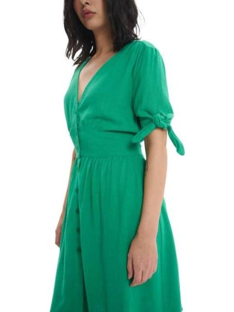 VESTIDO MINI VERDE HOLLY LAND - Imagen 3
