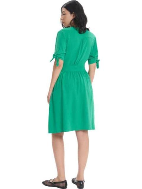 VESTIDO MINI VERDE HOLLY LAND - Imagen 5