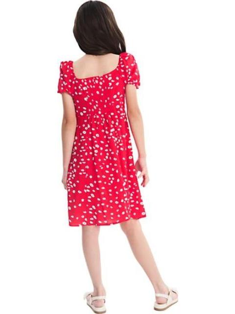 VESTIDO MODA ROJO HOLLY LAND KIDS - Imagen 5