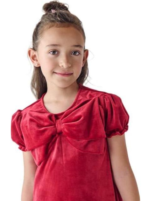 VESTIDO VESTIDO ROJO HOLLY LAND KIDS - Imagen 3