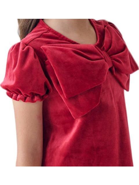 VESTIDO VESTIDO ROJO HOLLY LAND KIDS - Imagen 5