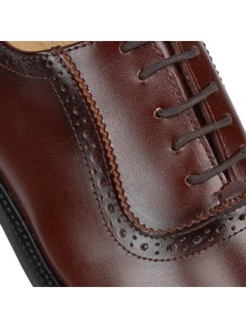 VESTIR CHOCLO AGUJETA OXFORD VESTIR COGNAC MICHEL DOMIT - Imagen 7