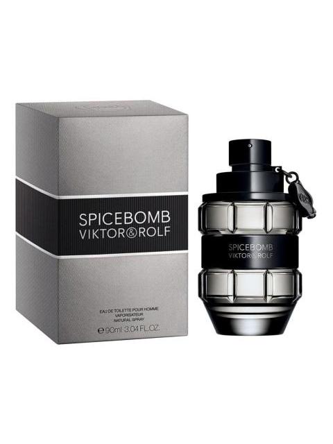 PERFUME EAU DE TOILETTE SPICEBOMB 90ML VIKTOR&ROLF AMADERADO ESPECIADO SPRAY - Imagen 5