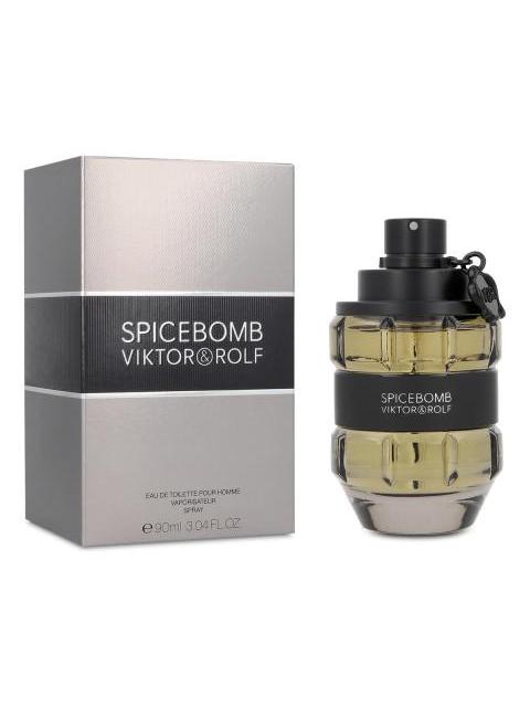 PERFUME EAU DE TOILETTE SPICEBOMB 90ML VIKTOR&ROLF AMADERADO ESPECIADO SPRAY - Imagen 6