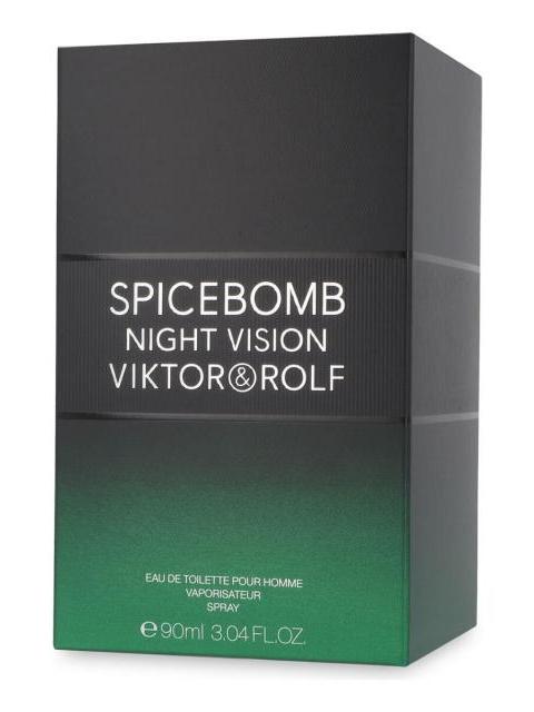 VIKTOR & ROLF SPICEBOMB NIGHT VISION 90ML PERFUME HOMBRE SPRAY FOUGERE - Imagen 3