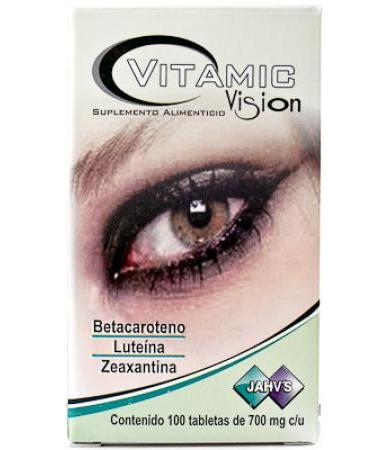 VITAMIC VISION 100 TAB NATURAL JAHVS