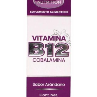 VITAMINA B12 COBALAMINA ARANDANO 50 ML PURE NUTRITION