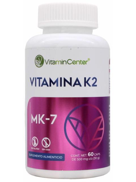 VITAMINA K2 MK7 60 CAP VITAMIN CENTER