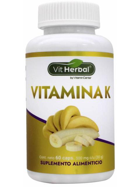 VITAMINA K 60 CAP VIT HERBAL