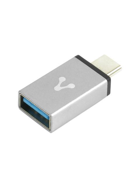 VORAGO ADAPTADOR USB-C MACHO - USB 3.0 HEMBRA GRIS - Imagen 4