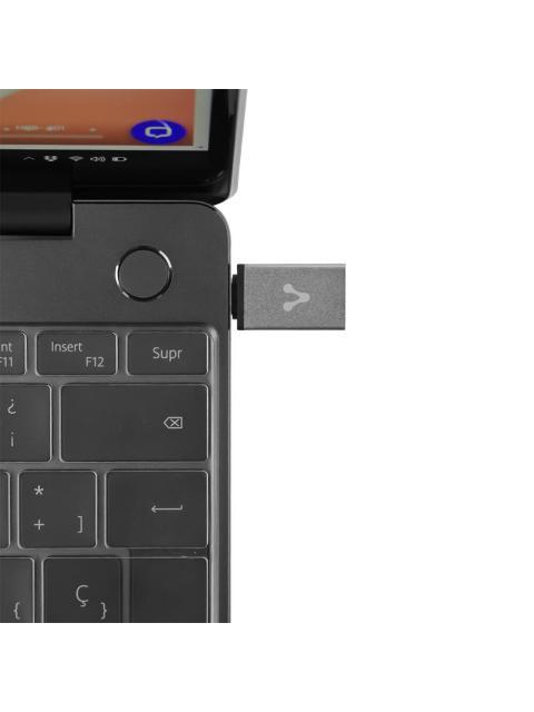 VORAGO ADAPTADOR USB-C MACHO - USB 3.0 HEMBRA GRIS - Imagen 8