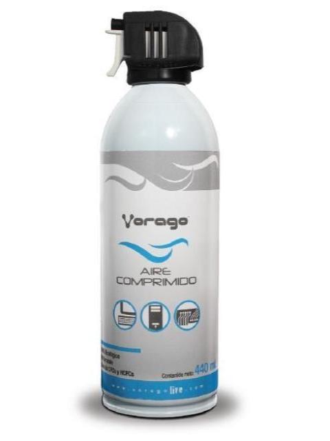 VORAGO AIRE COMPRIMIDO PARA REMOVER POLVO 440ML - Imagen 4