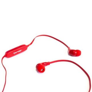 VORAGO AUDIFONOS INTRAURICULARES CON MICROFONO 103 INALAMBRICO BLUETOOTH ROJO
