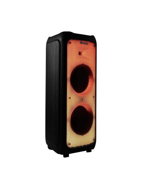 VORAGO BAFLE KSP-600 BLUETOOTH INALAMBRICO 80W RMS USB NEGRO - INCLUYE MICROFONO Y CONTROL REMOTO - Imagen 3