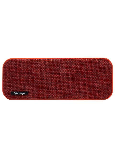 VORAGO BOCINA PORTATIL BSP-150 BLUETOOTH ALAMBRICO-INALAMBRICO 2.0 CANALES 6W RMS USB ROJO