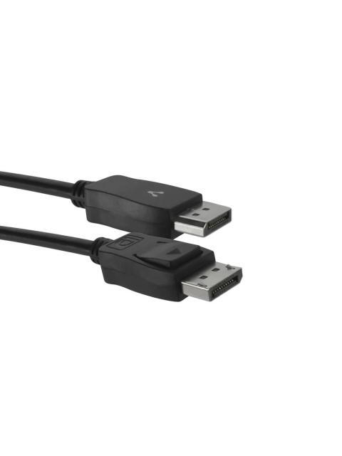 VORAGO CABLE DISPLAYPORT MACHO 1.4 - DISPLAYPORT MACHO 1.4 4K 60HZ 2 METROS NEGRO - Imagen 3