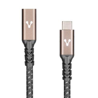 VORAGO CABLE USB-C MACHO - USB-C HEMBRA 1 METRO