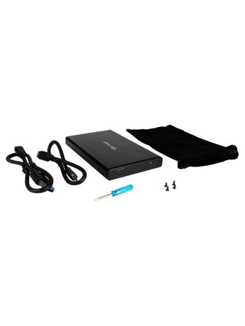VORAGO GABINETE DE DISCO DURO HDD-202 2.5 SATA USB-C 3.1 NEGRO - Imagen 9