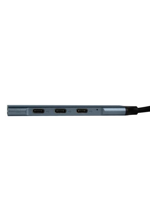 VORAGO HUB USB C - 3X USB-C 1X USB A 3.0 PLATA - Imagen 4