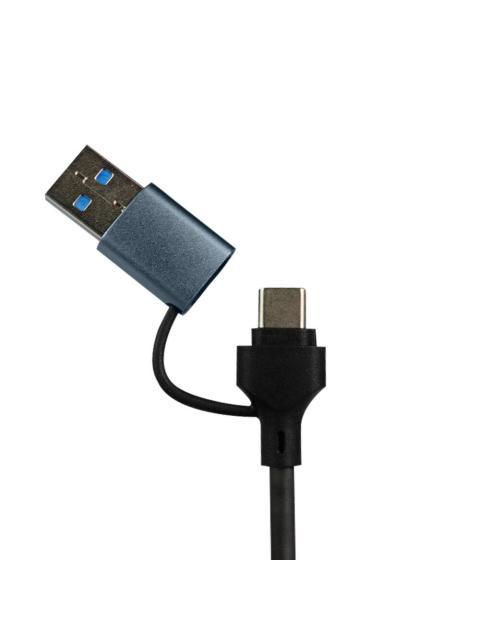 VORAGO HUB USB C - 3X USB-C 1X USB A 3.0 PLATA - Imagen 5