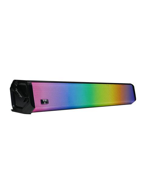 VORAGO MINI BARRA DE SONIDO BSP-320 BLUETOOTH INALAMBRICO 5W RMS NEGRO - Imagen 3