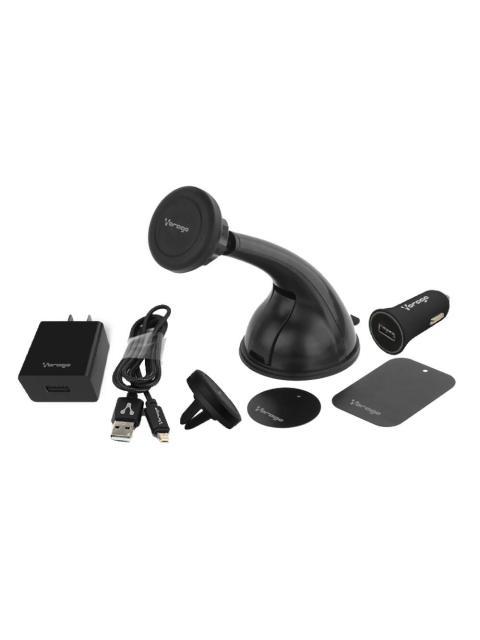 VORAGO SOPORTE MAGNETICO PARA SMARTPHONE MK-300 NEGRO - Imagen 2