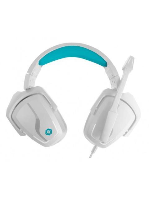 VORTRED AUDIFONOS GAMER CLOUD PASS 7.1 ALAMBRICO 2.2 METROS USB BLANCO-AZUL - Imagen 5