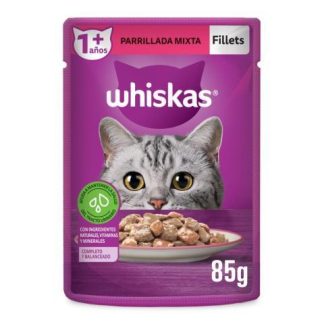 WHISKAS POUCH PARRILLADA MIXTA SOBRE DE 85 GR