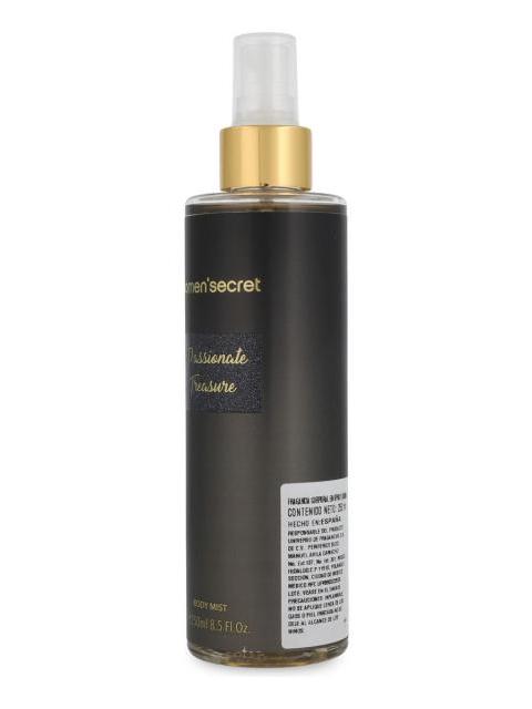 WOMENS SECRET PASSIONATE TREASURE 250ML BODY MIST SPRAY - D - Imagen 3
