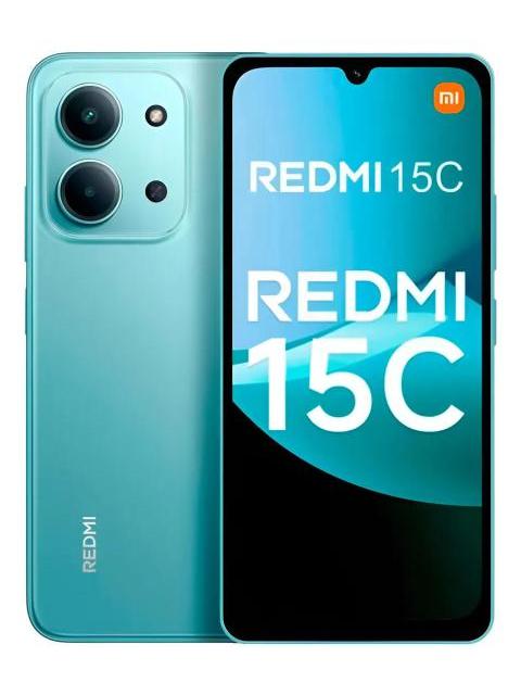 XIAOMI REDMI 15C 69 4G 256GB 4GB RAM HYPEROS CAMARA 50MPX - MINT GREEN