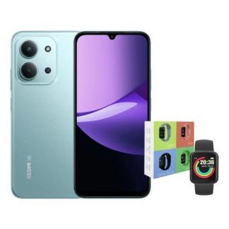 XIAOMI REDMI 15C DUAL SIM 128GB 4RAM + SMART WATCH MACARON VERDE
