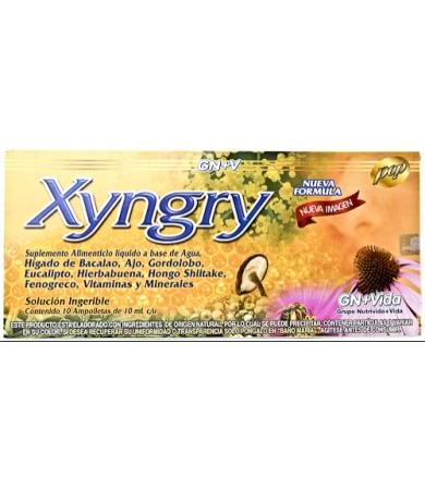 XYNGRYPAL AMP 10X10 ML GN + VIDA