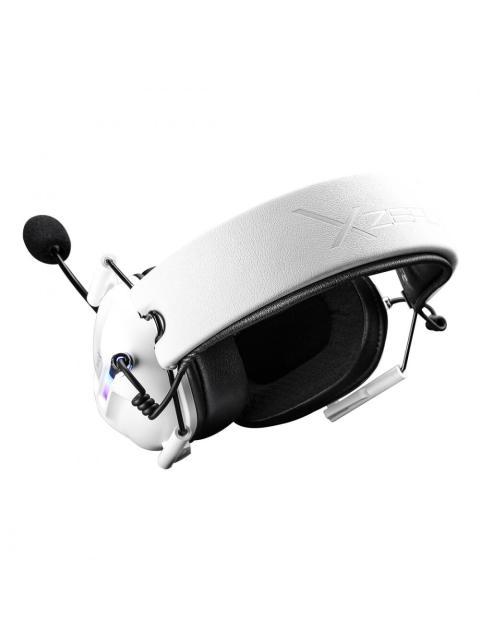 XZEAL AUDIFONOS GAMER CON MICROFONO XZ-7010 ALAMBRICO 1.8 METROS BLANCO - Imagen 4