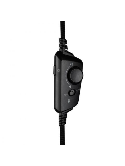 XZEAL AUDIFONOS GAMER CON MICROFONO XZ-7010 ALAMBRICO 1.8 METROS NEGRO - Imagen 5