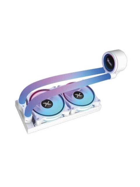 XZEAL XZ413 ENFRIAMIENTO LIQUIDO PARA CPU 2X 120MM HASTA 1800RPM BLANCO