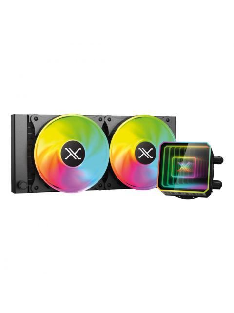 XZEAL XZ-412 ENFRIAMIENTO LIQUIDO PARA CPU 2X 120MM HASTA 2300RPM NEGRO - Imagen 4