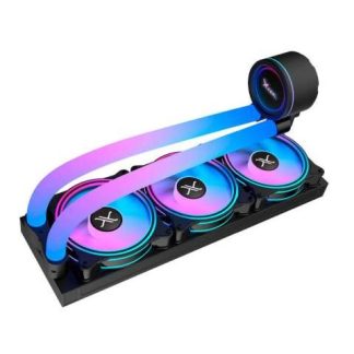 XZEAL XZCO414B ENFRIAMIENTO LIQUIDO PARA CPU 3X 120MM HASTA 1800RPM NEGRO