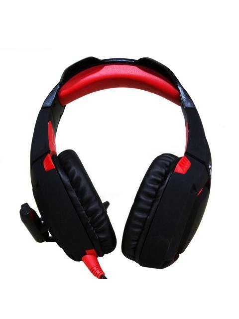 YEYIAN AUDIFONOS GAMER WICKED SERIE 3000 ALAMBRICO 2.2 METROS USB NEGRO-ROJO - Imagen 2