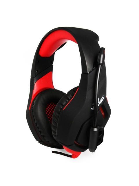 YEYIAN AUDIFONOS GAMER WICKED SERIE 3000 ALAMBRICO 2.2 METROS USB NEGRO-ROJO - Imagen 3