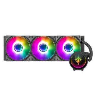 YEYIAN VATN SERIES 360MM ENFRIAMIENTO LIQUIDO PARA CPU 3X 120MM HASTA 2000RPM NEGRO