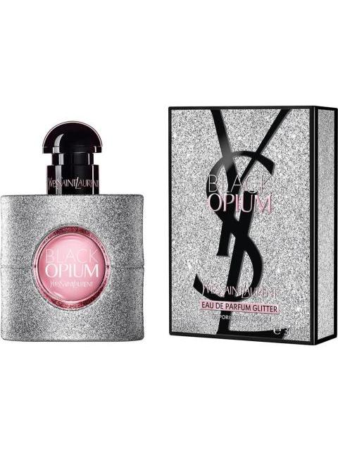 YVES SAINT LAURENT BLACK OPIUM GLITTER EAU DE PARFUM 90ML