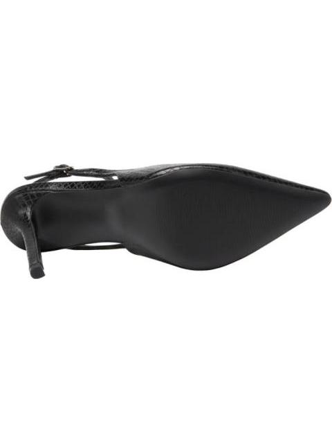 ZAPATILLA CON GRABADO NEGRO THALIA SODI - Imagen 4