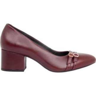 ZAPATILLA CON HEBILLAS VINO FLEXI