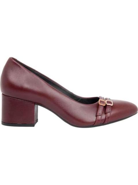 ZAPATILLA CON HEBILLAS VINO FLEXI