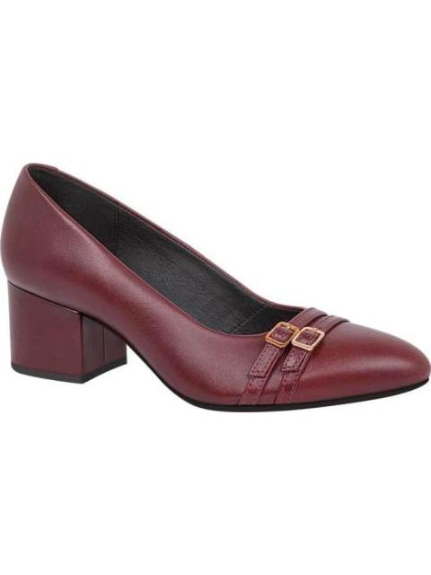 ZAPATILLA CON HEBILLAS VINO FLEXI - Imagen 2