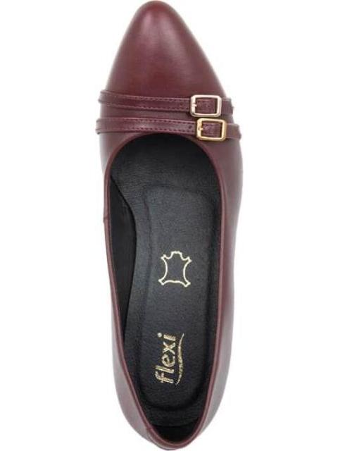 ZAPATILLA CON HEBILLAS VINO FLEXI - Imagen 3