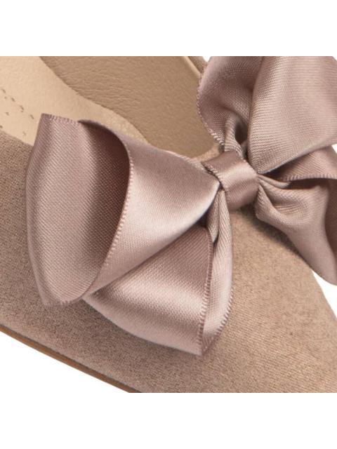 ZAPATILLA CON MOÑO AVENA YAELI FASHION - Imagen 7