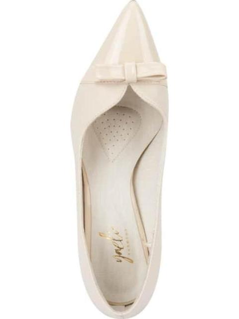 ZAPATILLA TACON BAJO BEIGE/HUESO YAELI FASHION - Imagen 3